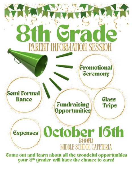 8th Grade Parent Information Night